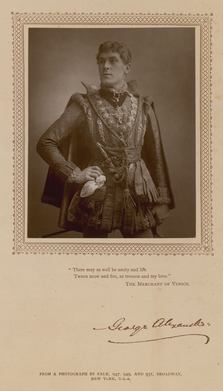 George Alexander, herec od English Photographer