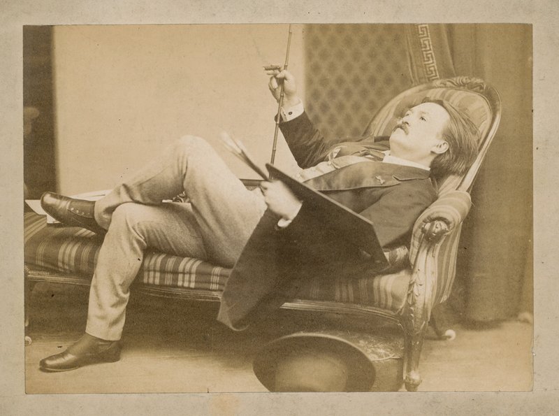 Gustave Dore, kolem roku 1860 od English Photographer