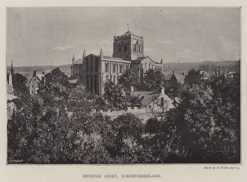 Hexham Abbey, Northumberland od English Photographer
