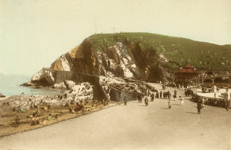 Ilfracombe, Capstone Hill a Parade od English Photographer