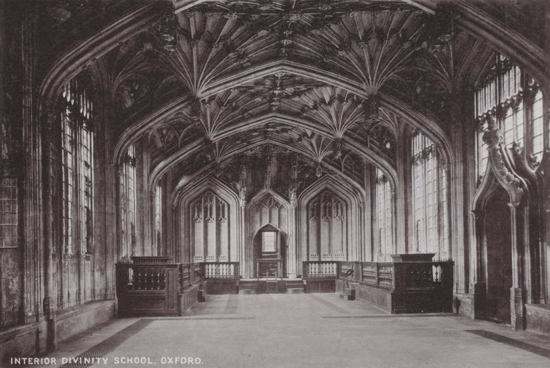 Interior Divinity School, Oxford od English Photographer