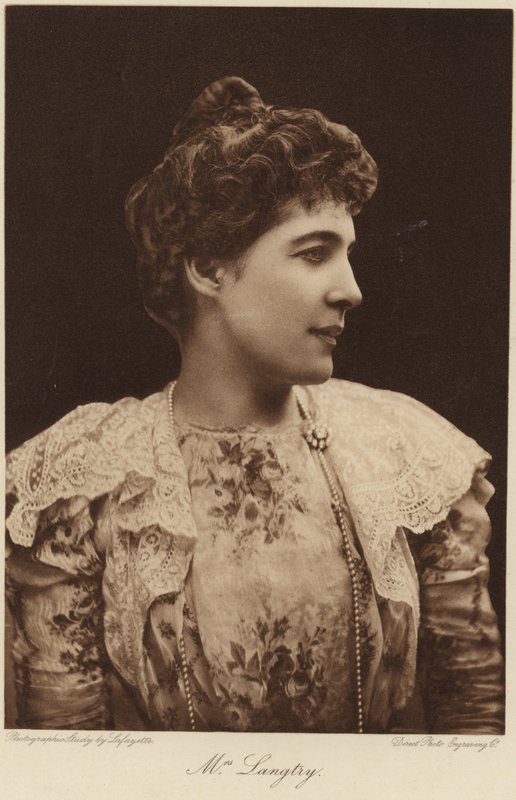 Lillie Langtryová od English Photographer