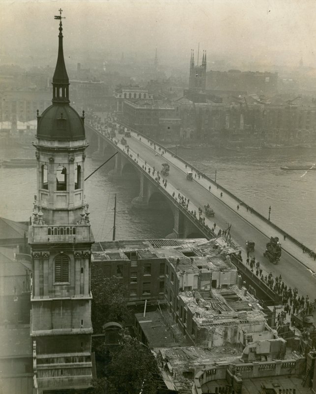London Bridge, 18. srpna 1920 od English Photographer