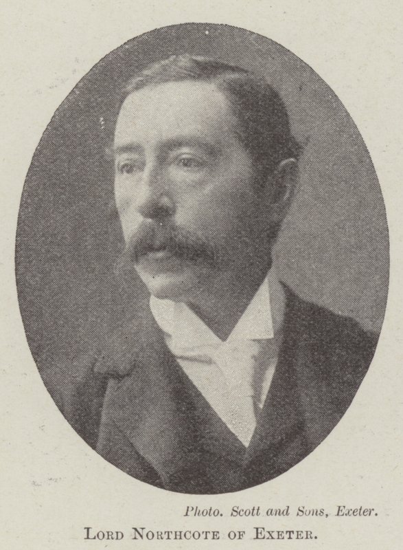 Lord Northcote z Exeteru od English Photographer