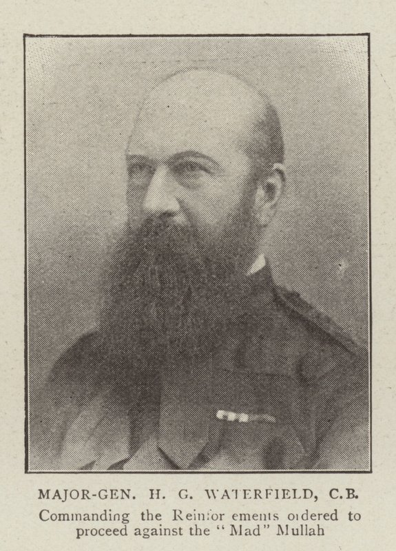 Generálmajor HG Waterfield, CB od English Photographer