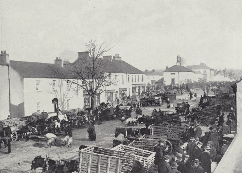 Market Day v Abbeyleix od English Photographer