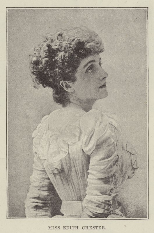 Slečna Edith Chesterová od English Photographer