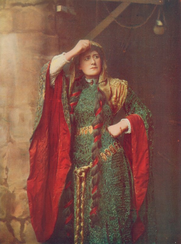 Slečna Ellen Terry od English Photographer
