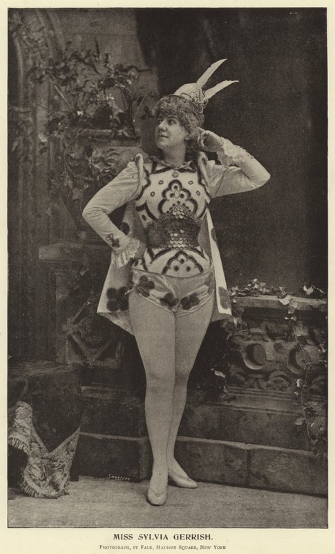 Slečna Sylvia Gerrish od English Photographer