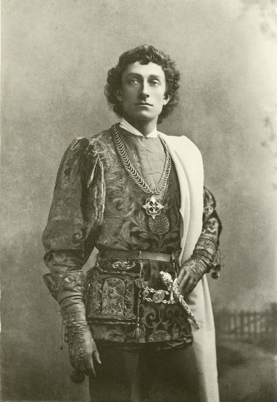 Pan Forbes Robertson jako Romeo (hlubotisk) od English Photographer