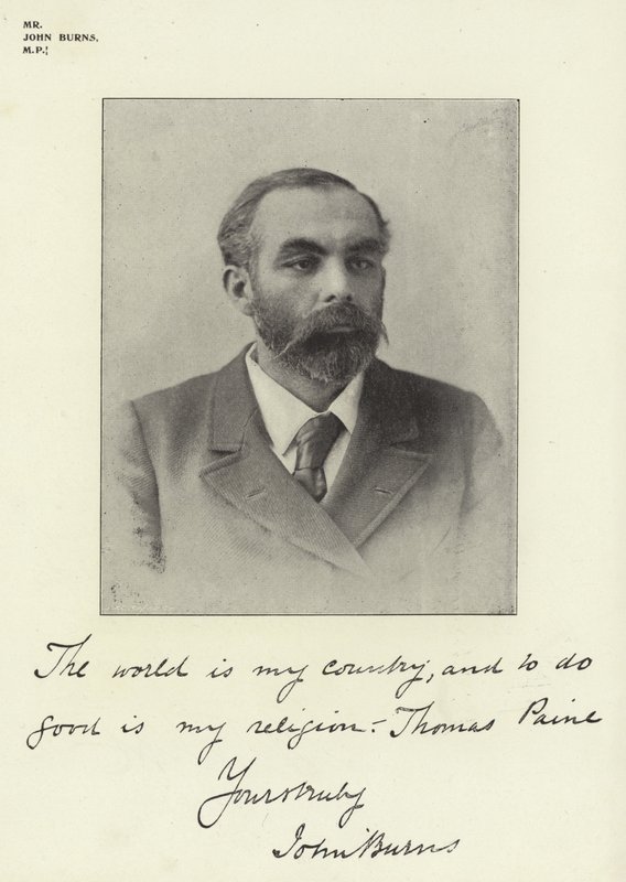 Pan John Burns, poslanec od English Photographer
