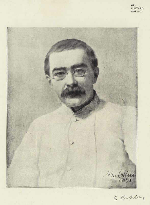 Pan Rudyard Kipling od English Photographer