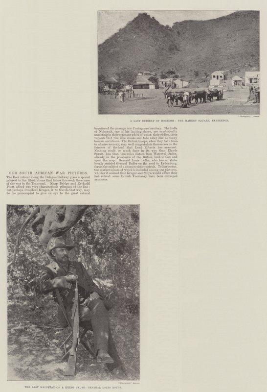 Naše jihoafrické válečné obrázky od English Photographer