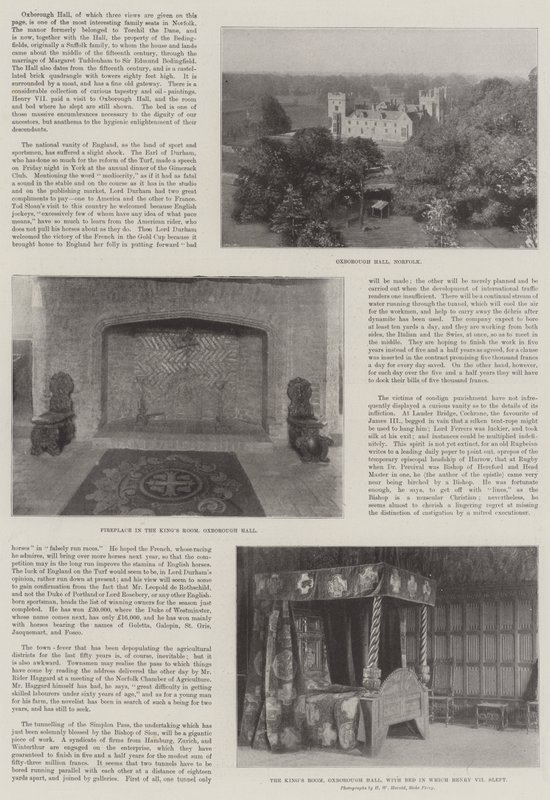 Oxburgh Hall od English Photographer