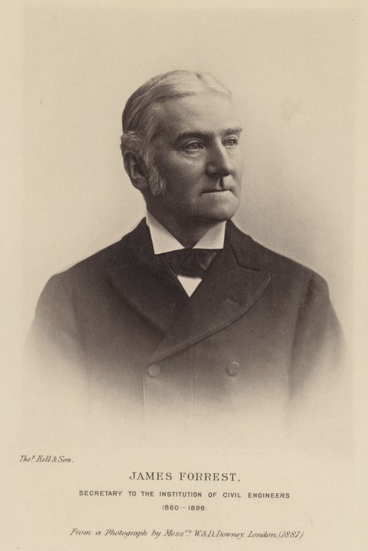 Portrét Jamese Forresta od English Photographer