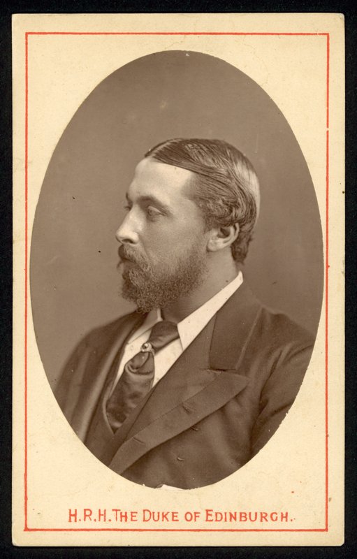Prince Alfred, vévoda z Edinburghu od English Photographer