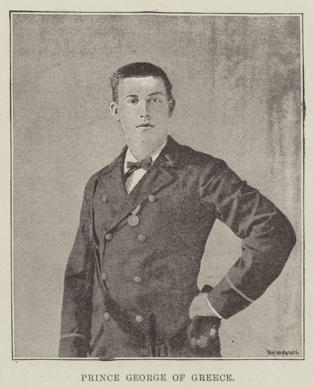 Řecký princ George od English Photographer