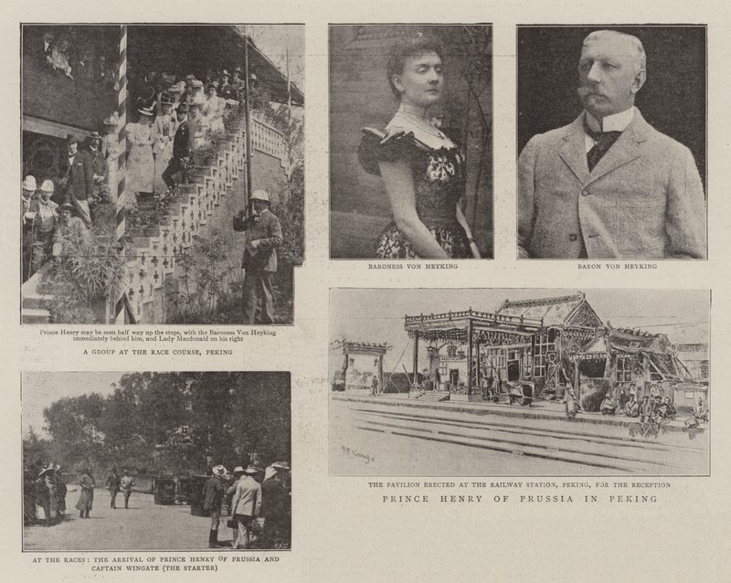 Princ Jindřich Pruský v Pekingu od English Photographer