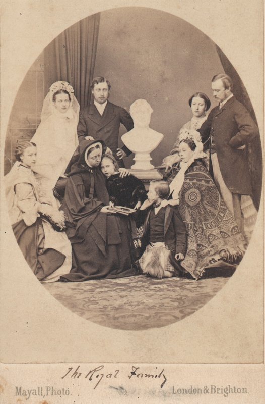 Královna Viktorie a princ Albert od English Photographer