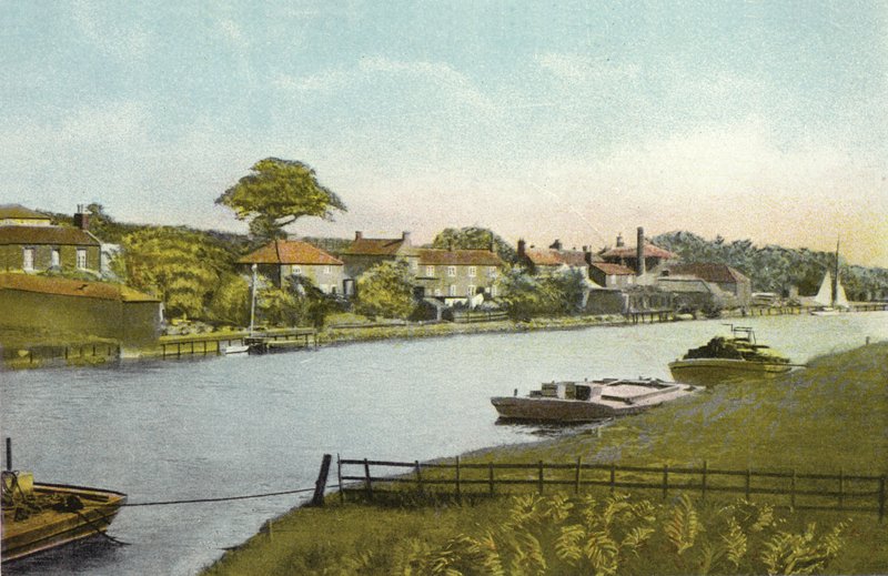 Reedham, od železničního mostu od English Photographer