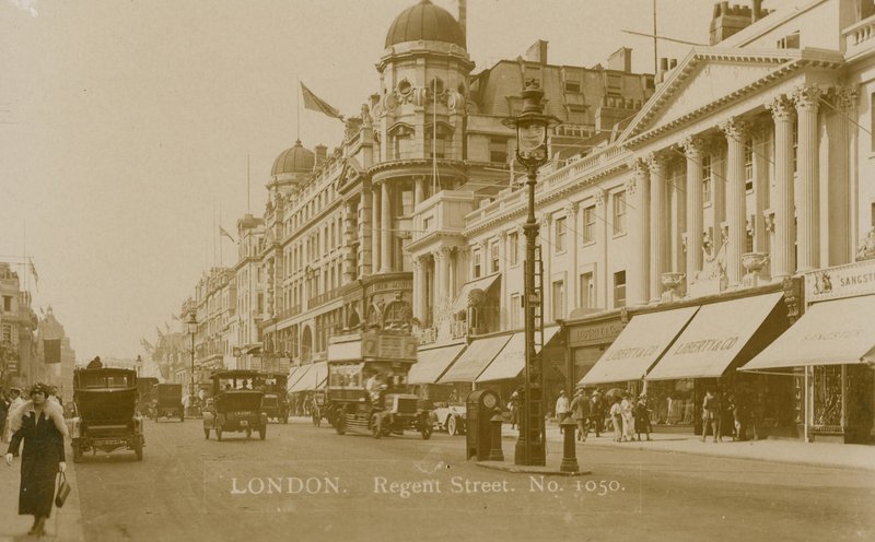 Regent Street, Londýn od English Photographer