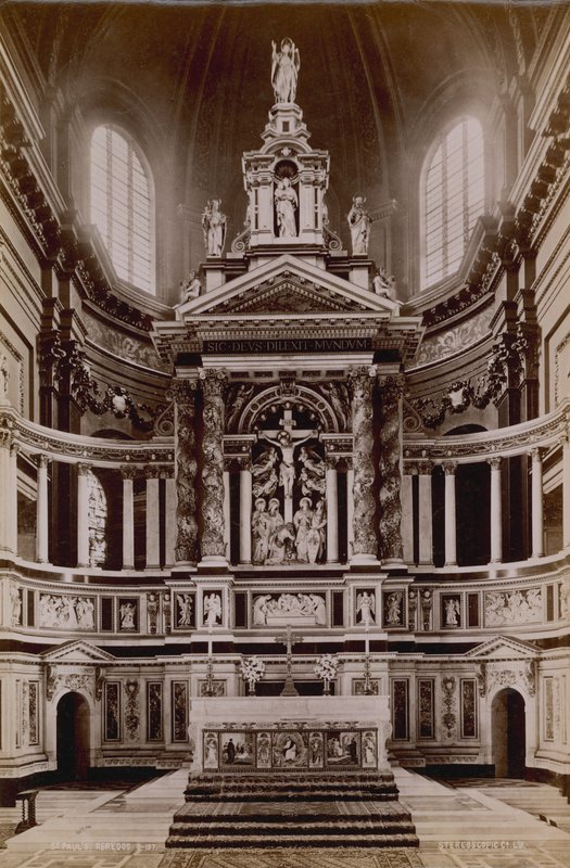 Reredos v katedrále svatého Pavla od English Photographer