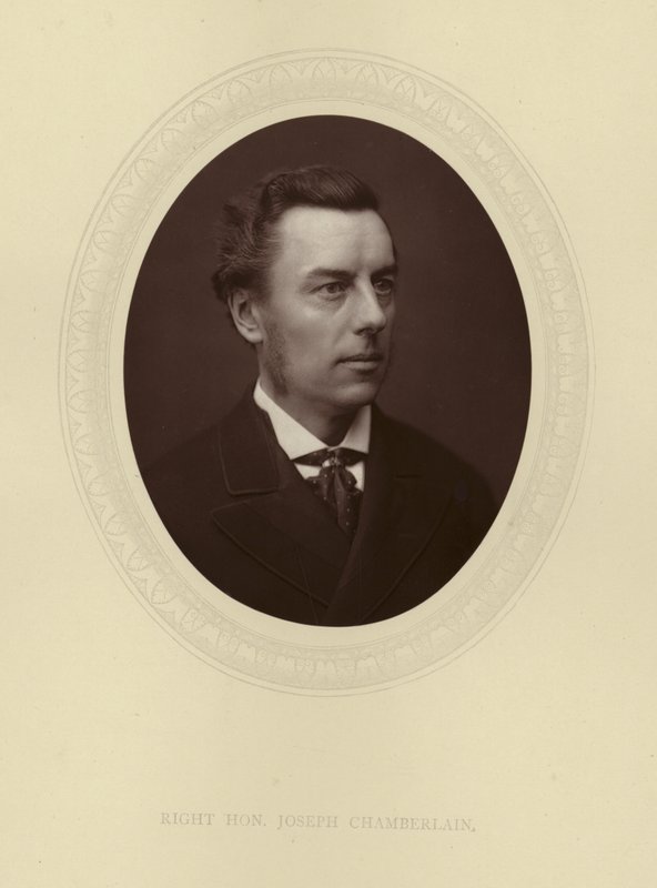 Ctihodný Joseph Chamberlain od English Photographer