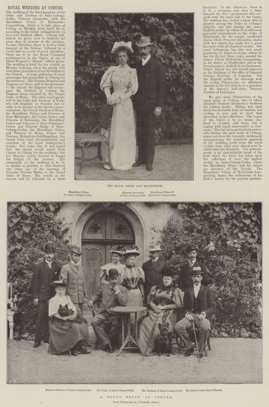 Královská svatba v Coburgu od English Photographer