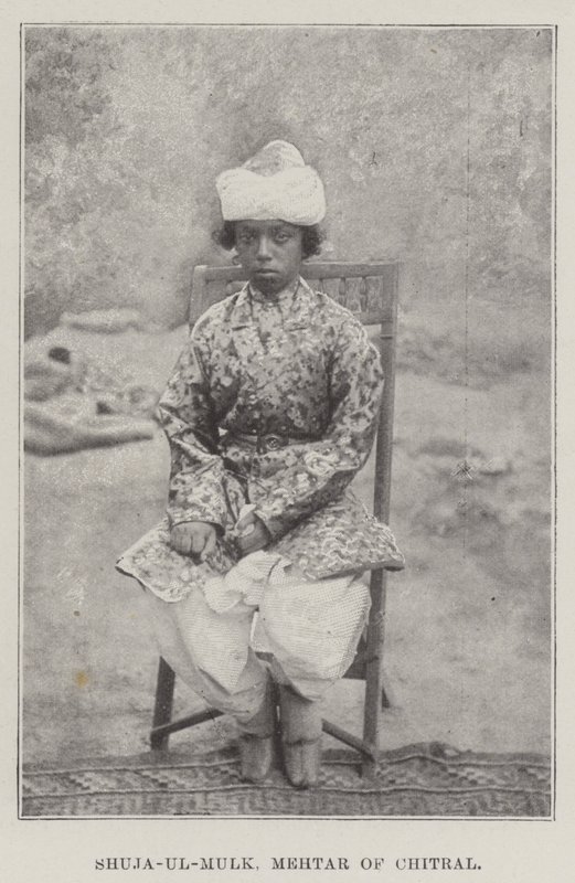 Shuja-ul-Mulk, lapač Chitralu od English Photographer