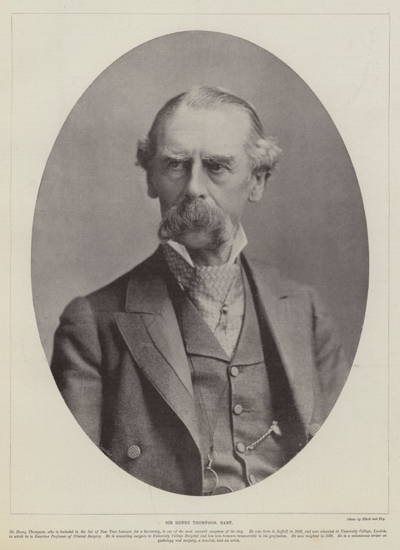 Sir Henry Thompson, Baronet od English Photographer