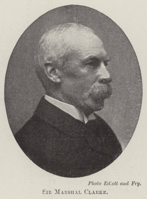 Sir maršál Clarke od English Photographer