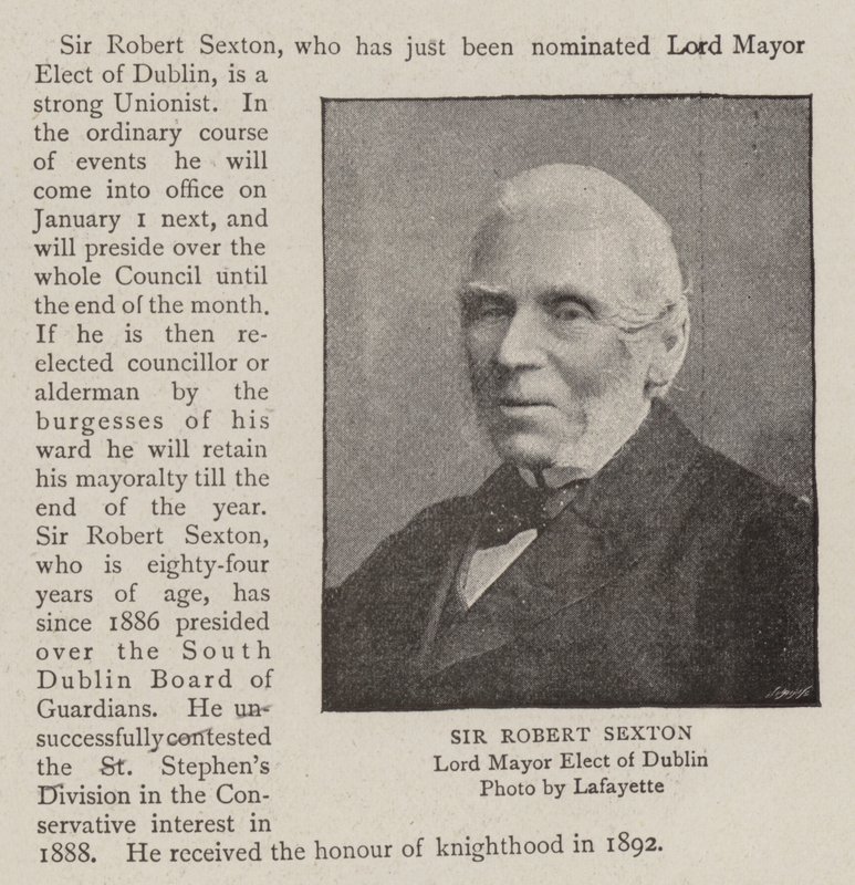 Sir Robert Sexton od English Photographer