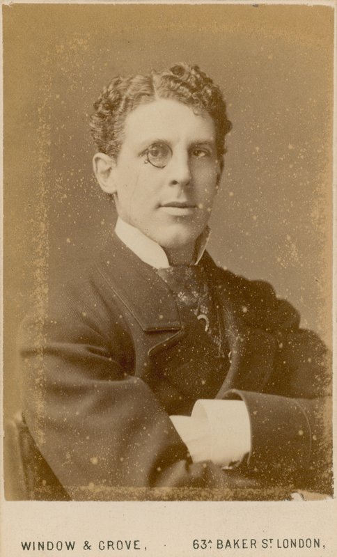 Sir Squire Bancroft od English Photographer