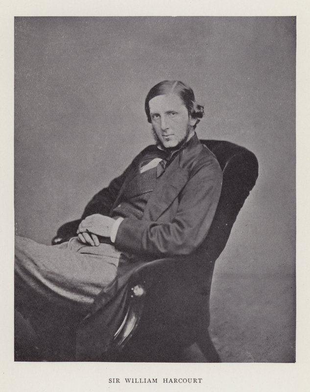 Sir William Harcourt od English Photographer