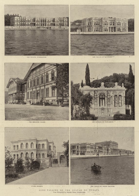 Některé paláce tureckého sultána od English Photographer