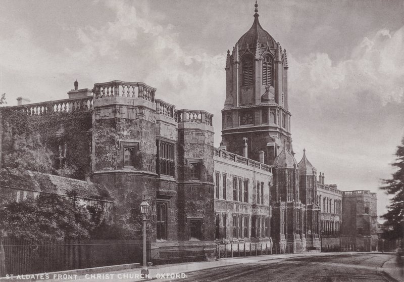 St Aldates Front, Christ Church, Oxford od English Photographer