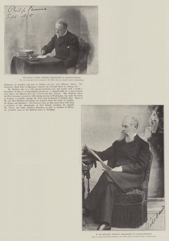 Velvyslanci v Konstantinopoli od English Photographer