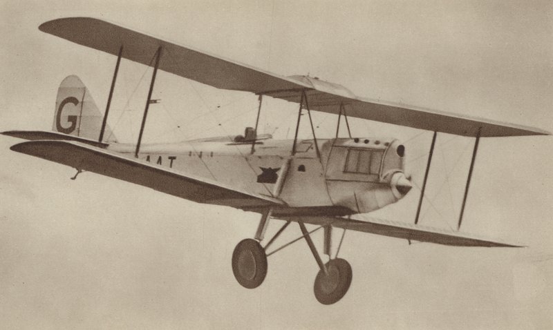 Letoun Avro "Avian" (čb fotografie) od English Photographer