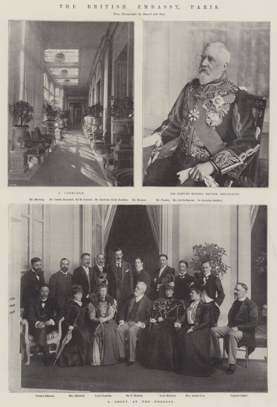 Britská ambasáda, Paříž od English Photographer