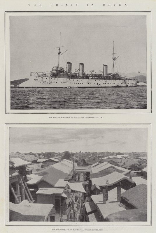 Krize v Číně, 1900 od English Photographer