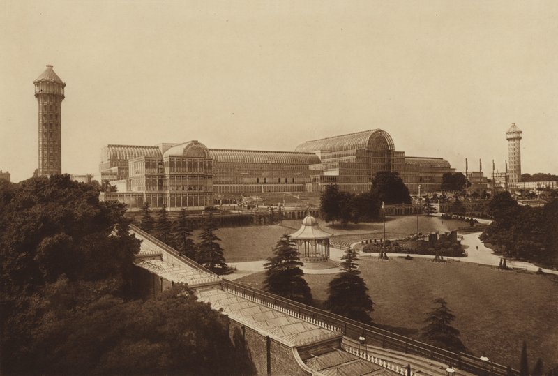 Crystal Palace, Sydenham od English Photographer