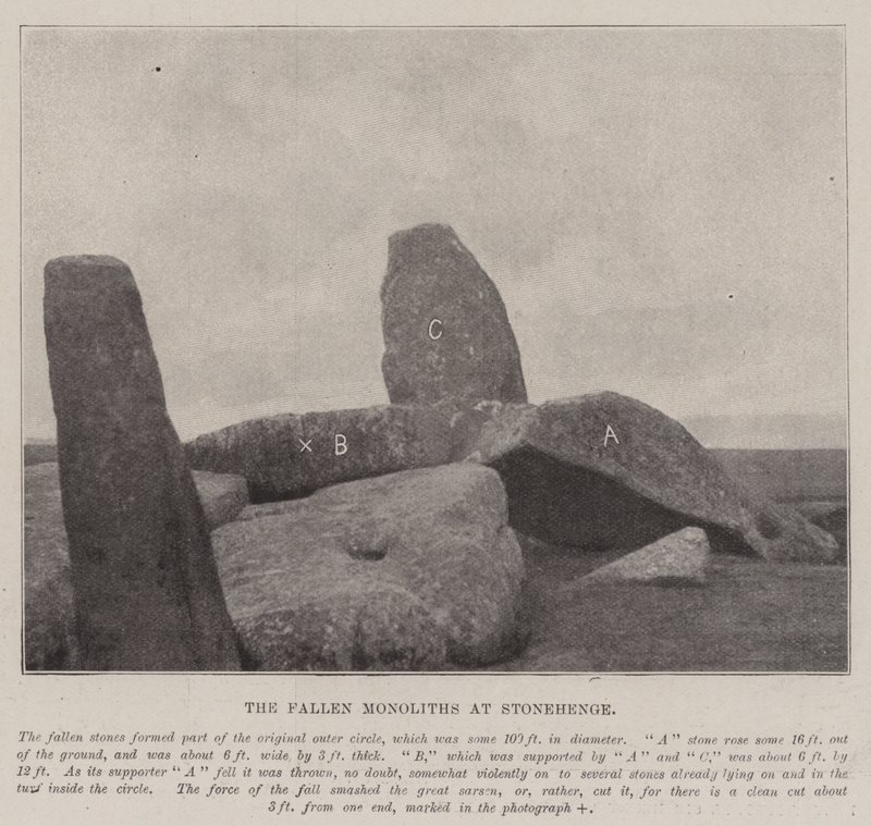 Padlé monolity ve Stonehenge od English Photographer