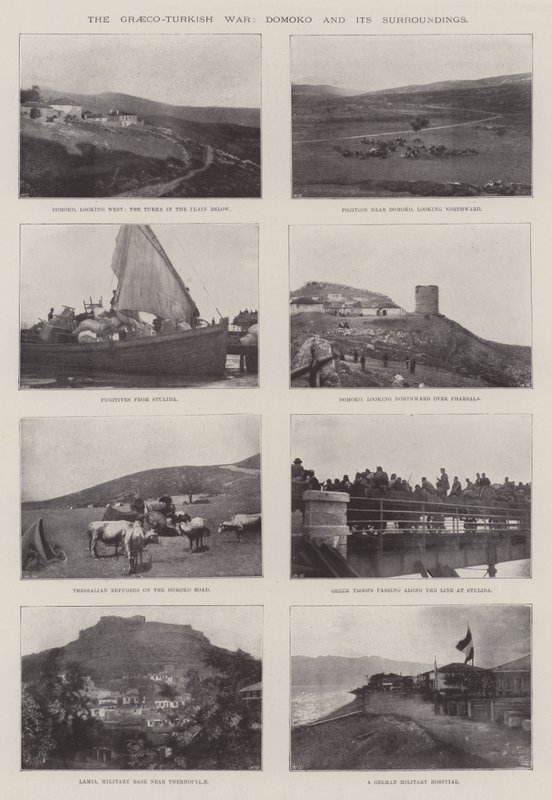 Řecko-turecká válka, Domoko a jeho okolí od English Photographer