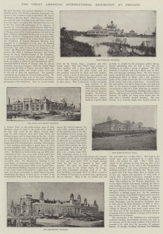 Velká americká mezinárodní výstava v Chicagu od English Photographer