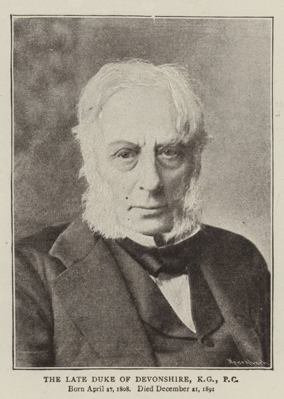 Zesnulý vévoda z Devonshire, KG, PC od English Photographer