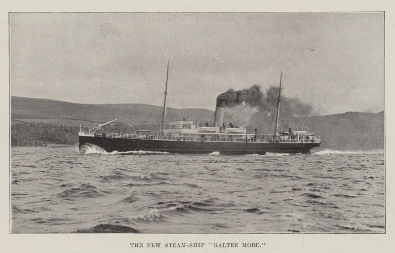 Nová Steam-Ship Galtee More od English Photographer