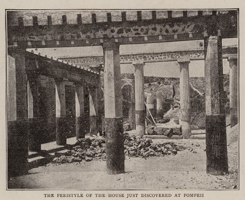 Nedávné objevy v Pompejích od English Photographer