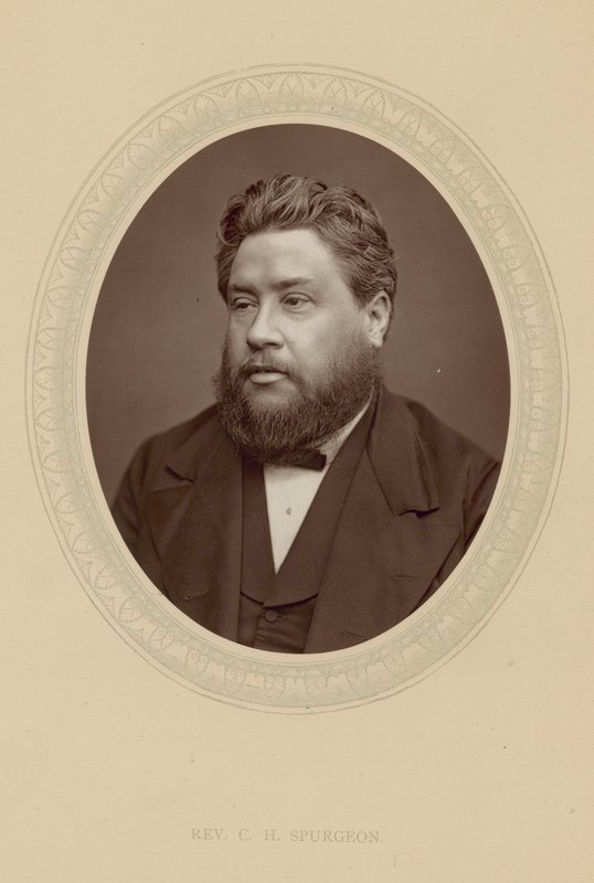 Reverend Charles Haddon Spurgeon od English Photographer