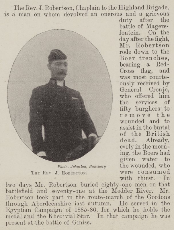 Reverend J Robertson od English Photographer