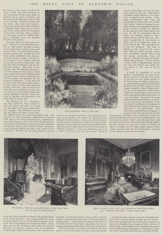 Královská návštěva paláce Blenheim od English Photographer